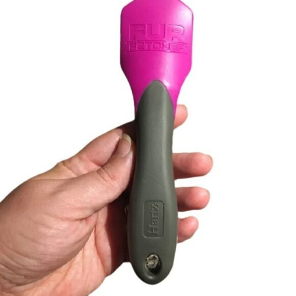 𝅺hartz Grey Pink Fur Fetcher for Cats - Picture 1 of 5